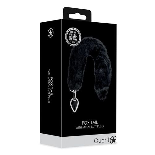 fox tail with metal butt plug na Arena.pl