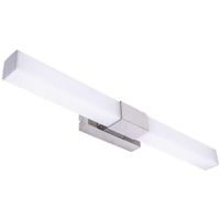 Łazienkowa LAMPA ścienna SALSA 03843 Ideus metalowa OPRAWA kinkiet LED 12W 4000K listwa IP44 chrom