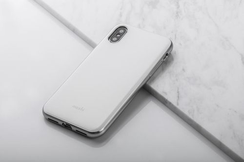 Moshi iGlaze - Etui iPhone X (Pearl White) na Arena.pl