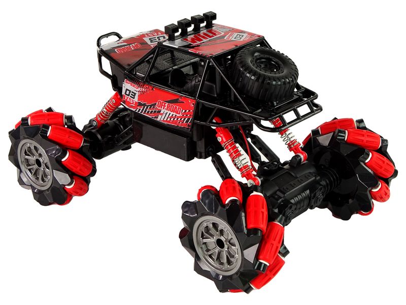 Auto Zdalnie Sterowane 1:14 Czerwone Duże zdjęcie 3