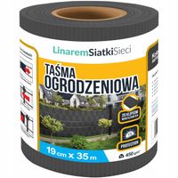 TAŚMA OGRODZENIOWA 19x35 NA PANELE OGRODZENIA PŁOT ANTRACYT +UV