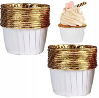 PAPILOTKI DO MUFFINEK foremki na babeczki DEKORACJE urodziny biały 20szt