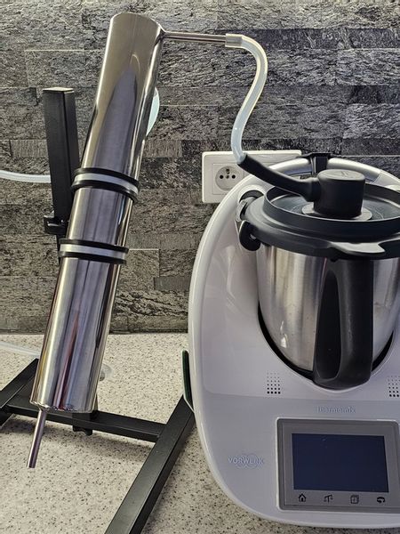 Nasadka odprowadzająca parę do Thermomix TM5 TM6 +pokrywa +wkładka do jajek zdjęcie 9