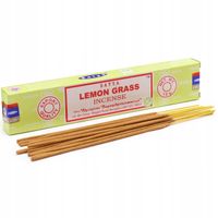 INDYJSKIE KADZIDEŁKA SATYA TRAWA CYTRYNOWA LEMON GRASS 15 G