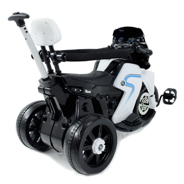 MOTOREK NA AKUMULATOR DLA DZIECI, ROWEREK I PCHACZ 3 W JEDNYM, HL108 zdjęcie 4