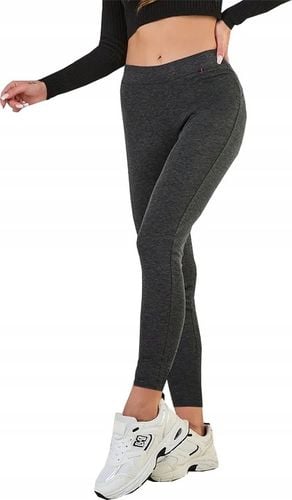 LEGGINSY BAWEŁNIANE damskie KLASYCZNE getry MODELUJĄCE 100% KRYJĄCE - L/XL na Arena.pl