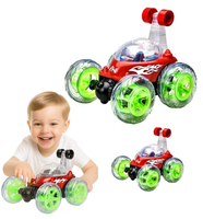 Samochód zdalnie sterowany dla chłopca auto twister dziecka czerwony sport