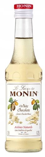 Syrop do kawy MONIN WHITE CHOCOLATE 250 ml na Arena.pl