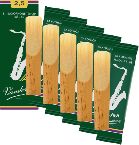 Stroik saksofon tenorowy 2,5 Vandoren JAVA ZESTAW 5 szt. SR2725 na Arena.pl
