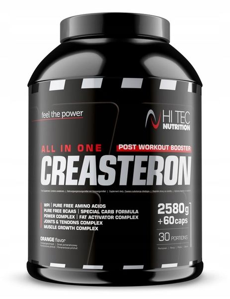 HI TEC CREASTERON 2640g+ 60k BCAA BIAŁKO WITAMINY zdjęcie 1