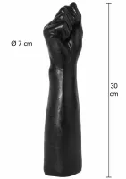 extreme by hidden desire heavy fist fucker anatomiczny model xxl czarny