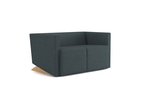 Sofa Plain 138cm szara ciemna  D2 na Arena.pl