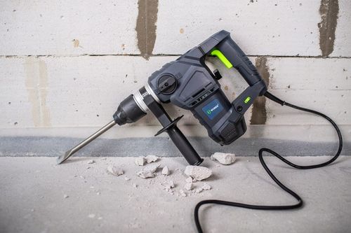 MŁOTOWIERTARKA UDAROWA SDS+ WIERTARKA MŁOT UDAROWY MOCNY ZESTAW WUBER na Arena.pl