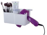 PÓŁKA ŁAZIENKOWA NA SUSZARKĘ Z ORGANIZEREM KOSMETYKI