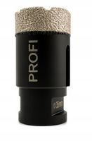 OTWORNICA DIAMENTOWA 35 mm KORONKA DO GRESU PŁYTEK WIERTŁO PROFI