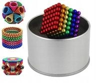 KULKI MAGNETYCZNE NEOCUBE XXL 5 mm 216 szt. + BOX