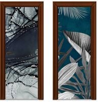 Naklejka samoprzylepna Okleina na Drzwi Szafę 3D