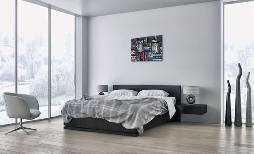 Obraz Na Płótnie - Technika Magnetofon - 70X50 Cm - Aa70X50-3875 na Arena.pl