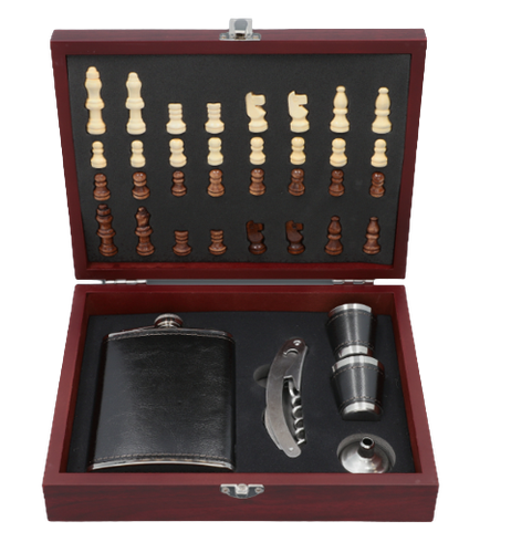 Elegancki Zestaw Prezentowy: Piersiówka, Kieliszki, Lejek i Scyzoryk na Arena.pl