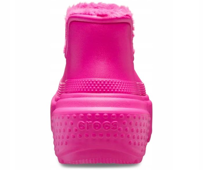 Crocs Damskie Ocieplane Botki Na Platformie Stomp Lined Shorty Boot 37-38 zdjęcie 5