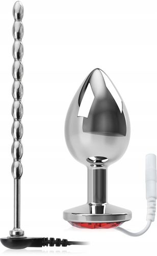 ZESTAW DO ELEKTROSTYMULACJI DILATOR + KOREK ANALNY na Arena.pl