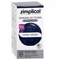 Simplicol Barwnik Granatowy do Ubrań Tkanin Granat