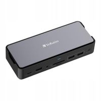 Adapter Verbatim stacja dokująca USB-C Pro 15w1 2xHDMI/1xRJ45/3xUSB-A/3xUSB