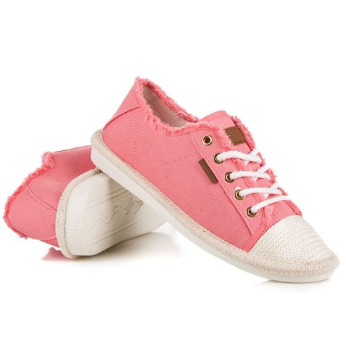 Sznurowane trampki espadryle r.39 na Arena.pl