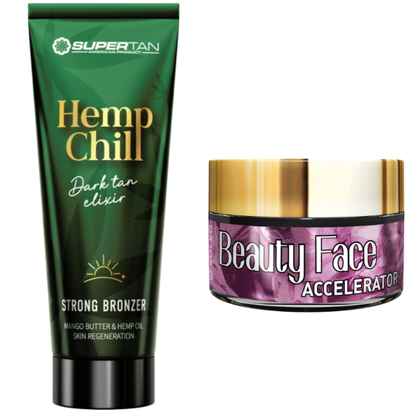 Supertan Hemp Chill + Słoiczek Beauty Face zdjęcie 1