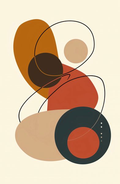 Plakat 53x81cm Geometria Harmonii zdjęcie 1