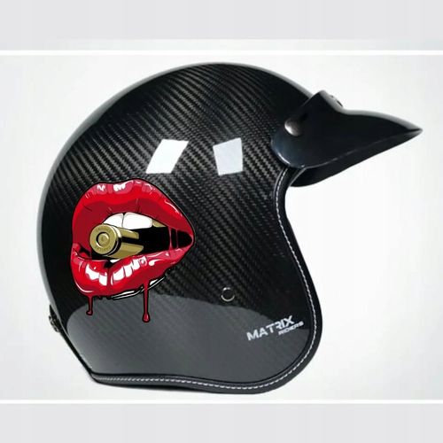 Seksowna Naklejka na Samochód do Auta Tuning Czerwona Usta Pocisk Nabój Red na Arena.pl