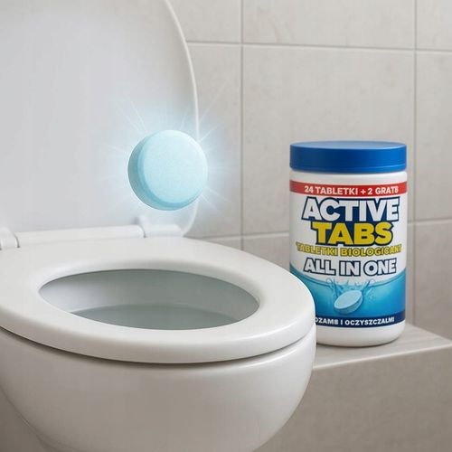 Bakterie silne tabletki do szamba +tłuszcze +skuteczne działanie zimą na Arena.pl