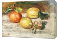 Obraz 70x50cm Lemons and Orange, Pierre-Auguste Renoir do Salonu