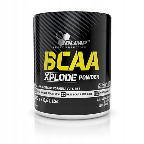 Proszek BCAA Xplode Powder Olimp 280 g pomarańczowy na Arena.pl