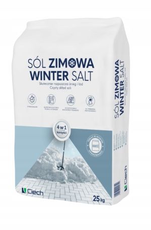 Sól Zimowa Drogowa CIECH 25kg zdjęcie 1