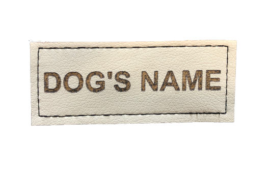 Legowisko dla psa 75x50 cm personalizowane wodoodporne czarne zdjęcie 8