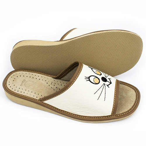 KLAPKI DAMSKIE SKÓRA WYPROFILOWANA WKŁADKA KAPCIE r.37 na Arena.pl