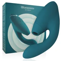 womanizer duo 2 niebieski benzyna - podwojny stymulator z technologią