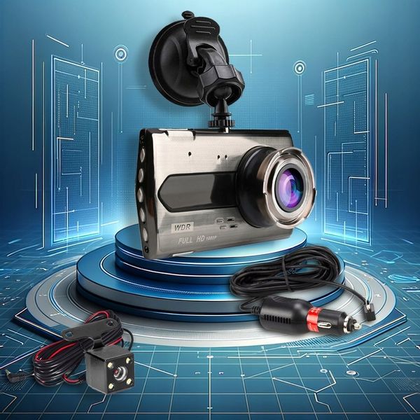 WIDEOREJESTRATOR KAMERA SAMODCHODOWA PRZÓD TYŁ WIDEO REJESTRATOR Menu PL 64 zdjęcie 5