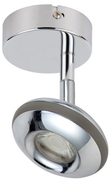 Skipper kinkiet 1x6W LED cob główka okrągła 1e z przegubem kd system chrom zdjęcie 1