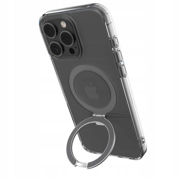 Spacecase Ring Pro Mag Iphone 16 Pro Max Clear zdjęcie 3