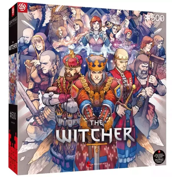 Puzzle 500 The Witcher Northern Realms zdjęcie 1