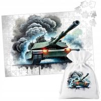 PUZZLE TRADYCYJNE - CZOŁG WOJSKO ARMIA - 70 el