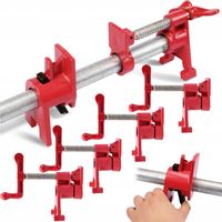 4x ŚCISK STOLARSKI RUROWY BEZKOŃCOWY 3/4 ZACISK