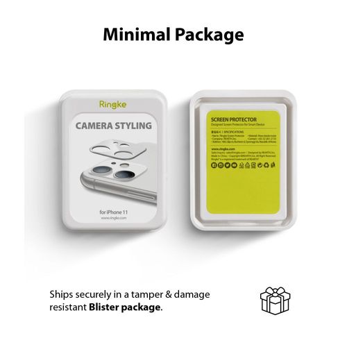 RINGKE CAMERA STYLING IPHONE 11 SILVER na Arena.pl