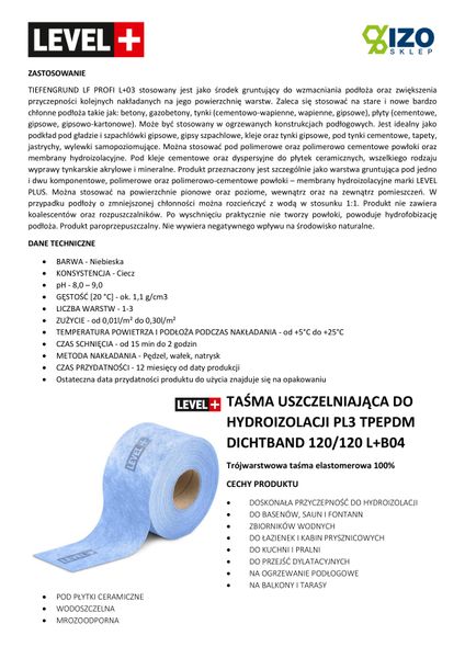 Folia w płynie 12kg Hydroizolacja na Zewnątrz Zestaw Taśma 10m Mankiet zdjęcie 13