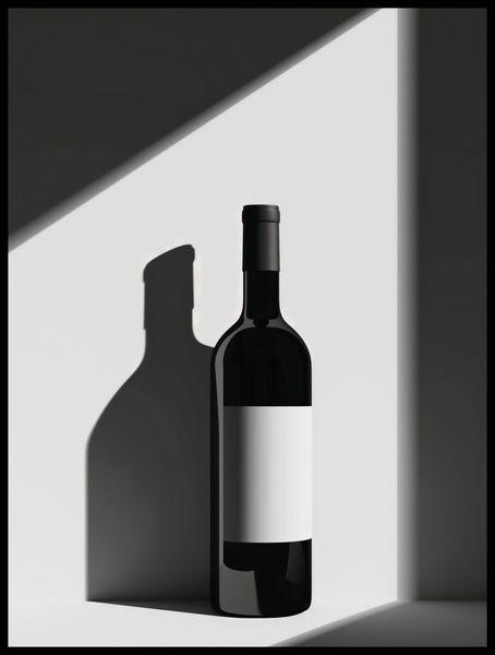 Plakat 60x80cm Butla Wina zdjęcie 2