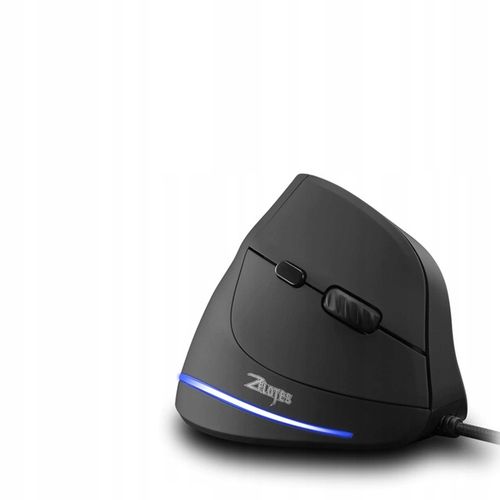 PIONOWA myszka ergonomiczna wertykalna podświetlana LED USB ZELOTES T20 na Arena.pl
