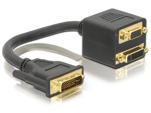 Adapter DELOCK 65052 DVI29 >DVI29 + VGA na Arena.pl