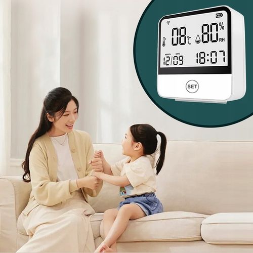 Stacja pogodowa WiFi Termometr Higrometr ZDALNY DOSTĘP Zegar Aplikacja na Arena.pl